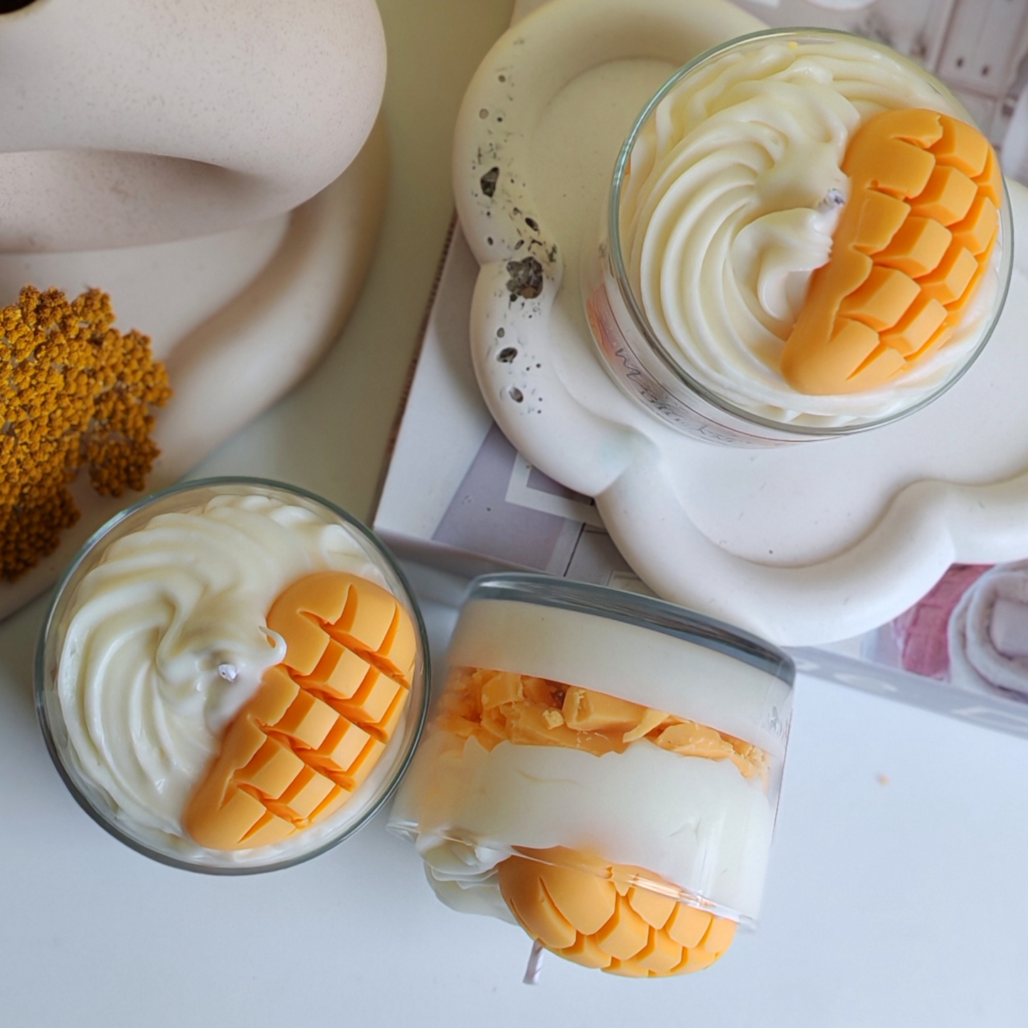 Vela Aromática Postre – Mango Tropical Dream