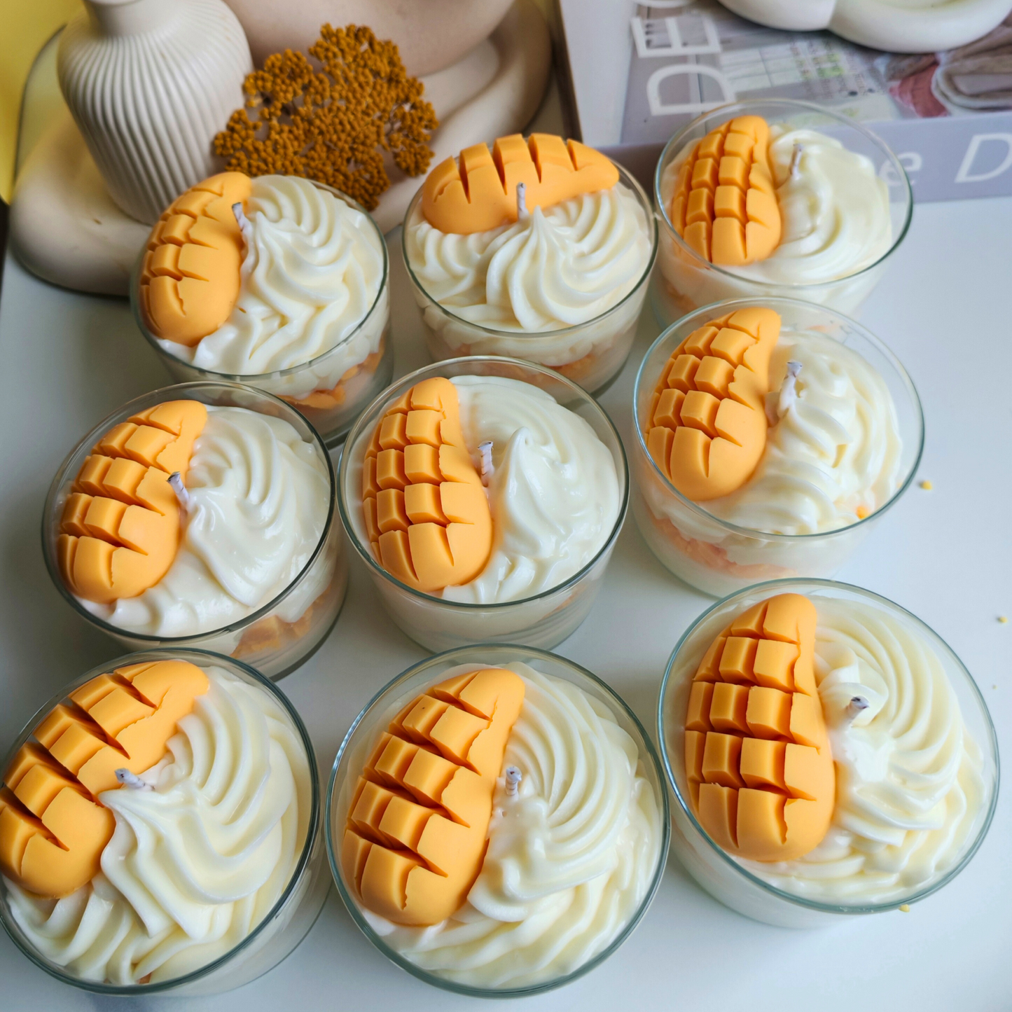 Vela Aromática Postre – Mango Tropical Dream