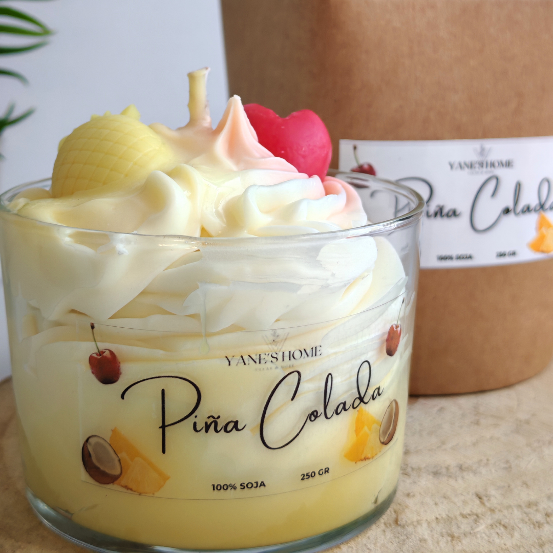Vela Aromática Postre – Piña Colada