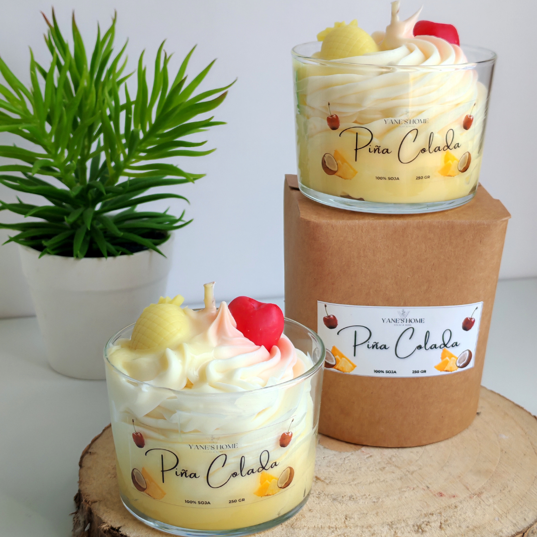 Vela Aromática Postre – Piña Colada