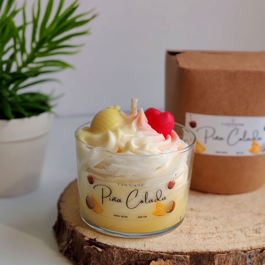 Vela Aromática Postre – Piña Colada