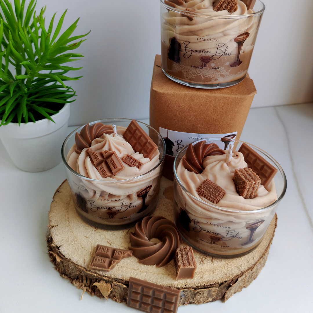 Vela Aromática Postre – Brownie Bliss