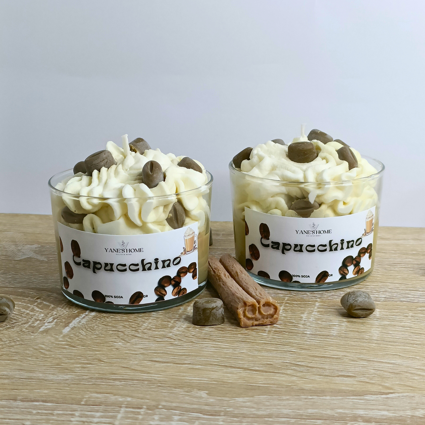 Vela Aromática Postre – Capuccino Delicia