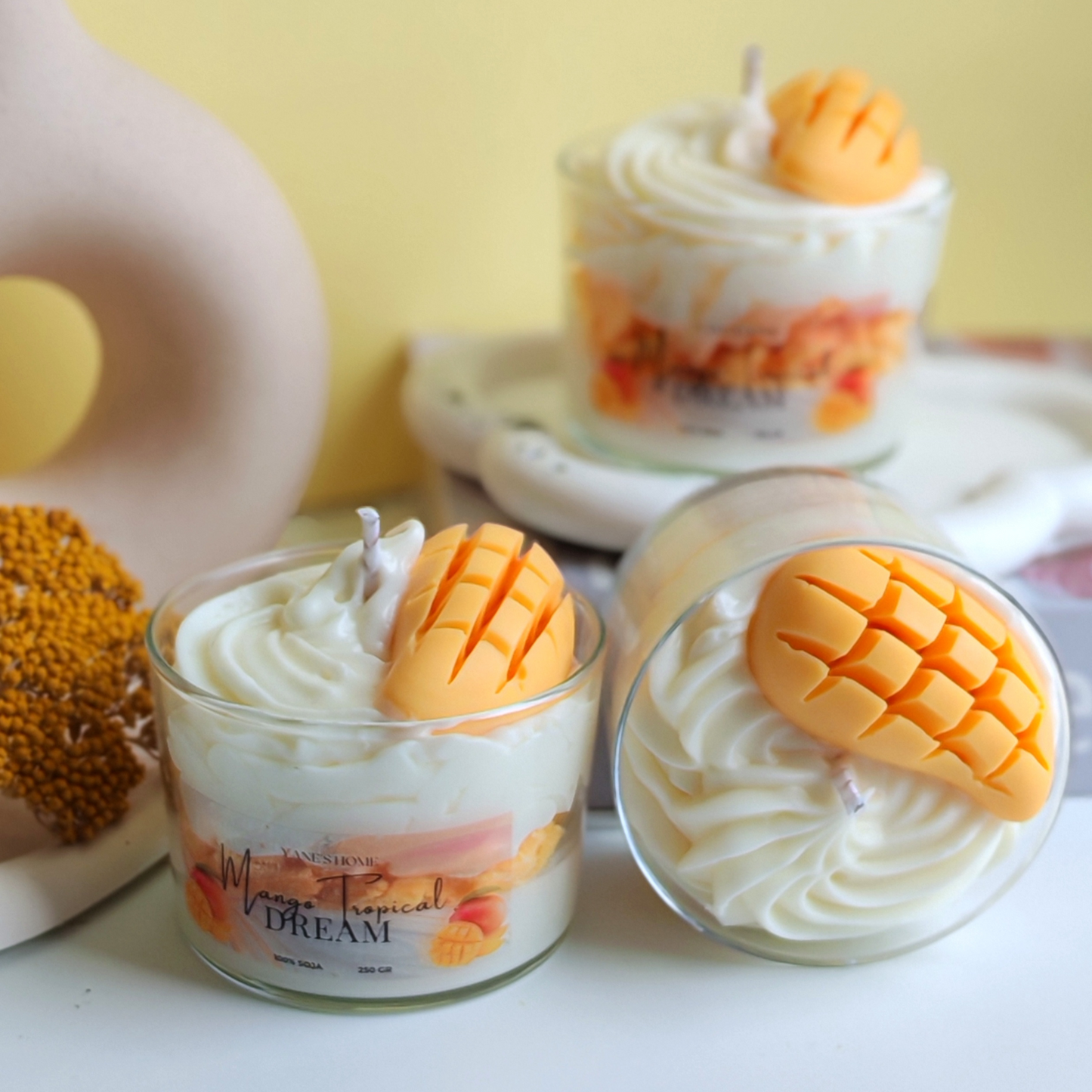 Vela Aromática Postre – Mango Tropical Dream