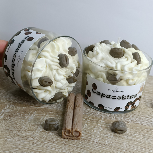 Vela Aromática Postre – Capuccino Delicia