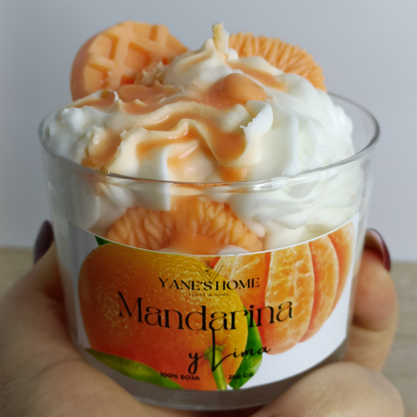 Vela de Postre de Mandarina