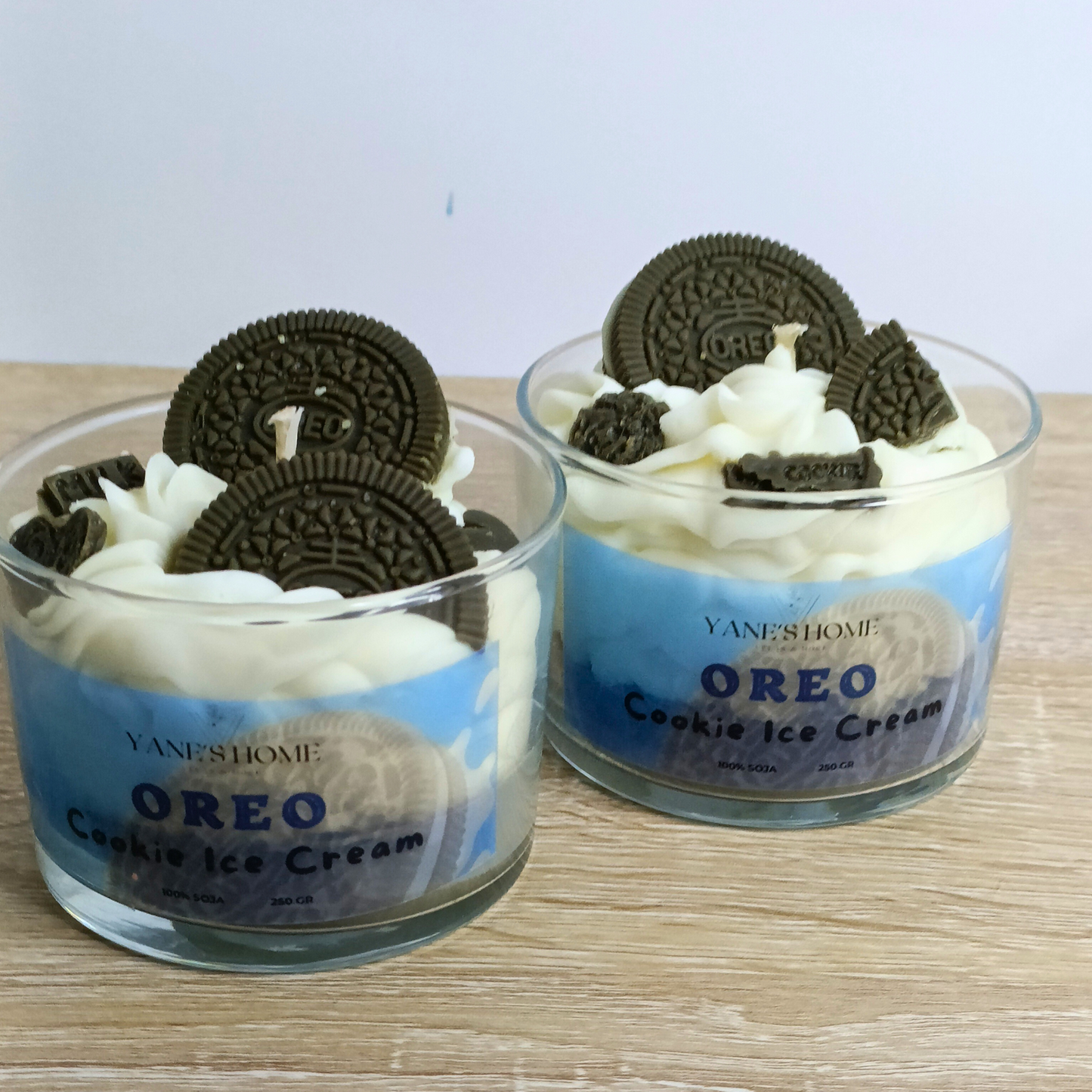 Vela de Postre de Oreo Cookies Ice Cream