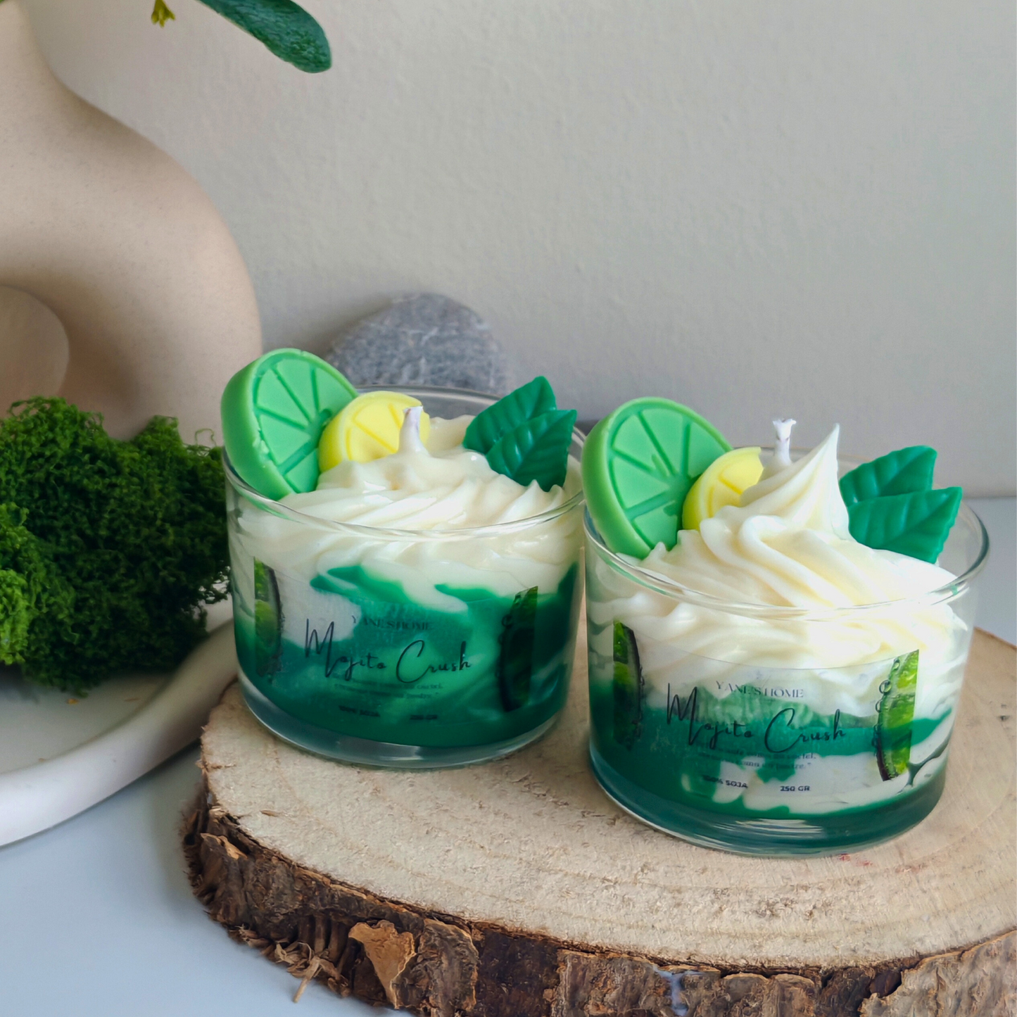 Vela Aromática Postre – Mojito Crush